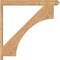 Ekena Millwork Westlake Smooth Arts and Crafts Outlooker, Western Red Cedar, 5 1/2"W x 42"D x 42"H OUT06X42X42WTL03SWR - alternate 4